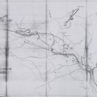 Plànol emplaçament/situació de les principals Mines de Surroca. 