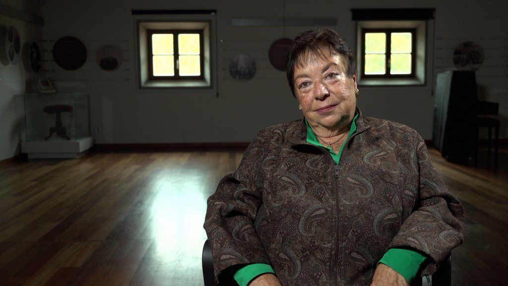 Núria Cabanes. Filla del cap d’estació de Toralles